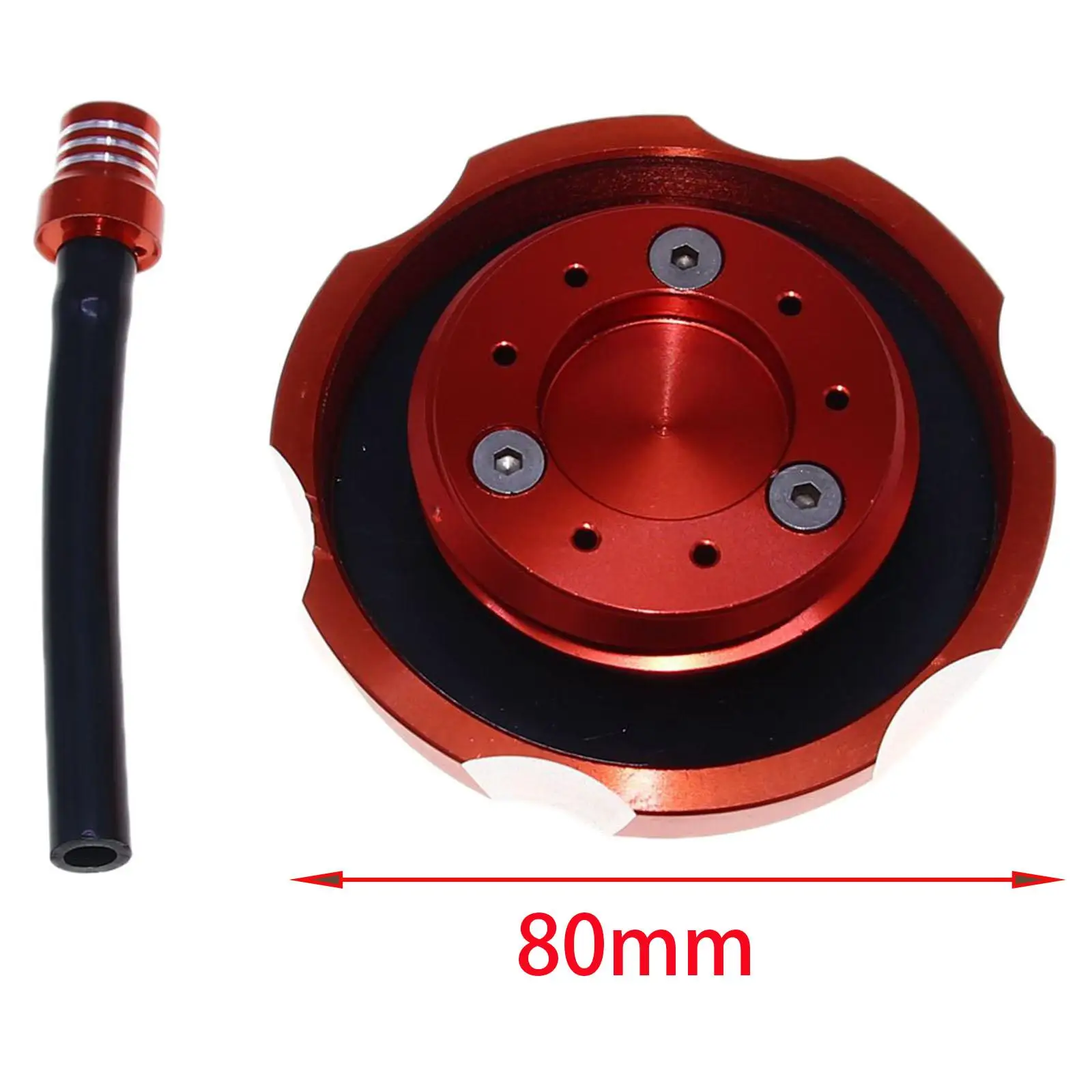 알루미늄 오토바이 연료 탱크 캡, 가스 탱크 캡 커버, 예비 부품, 쉬운 설치, 조립 수리 액세서리, 직접 교체