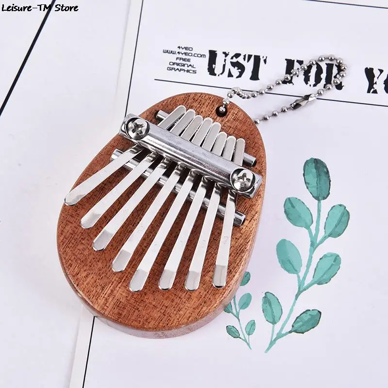 Musical Instrument Kalimba Guide Mini Kalimba 8 Keys Thumb Piano Great Sound Finger Keyboard Musical Instrument Wooden/Acrylic
