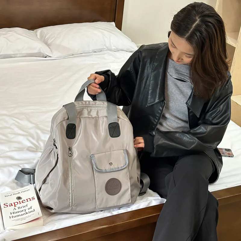 Zaini moda multifunzionali oversize per donna Borsa a tracolla con separazione asciutta e bagnata di grande capacità per sport in viaggio - immagine 6