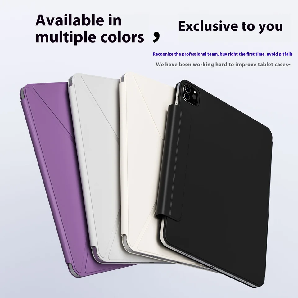 iPad A16 2025 Air 7 13 M3用スマートフォリオケース、iPad 10th 10.9