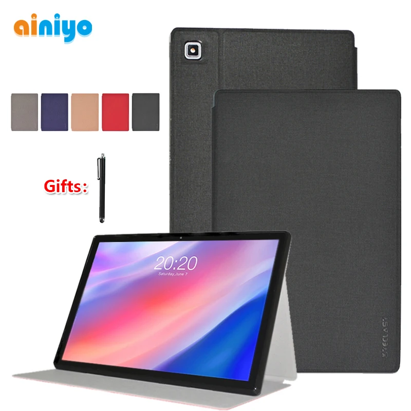 Case Cover for Teclast M50pro T50pro M40 Pro P20S 10.1"Tablet Pc Stand Pu Leather Case for Teclast T40S M40Air P20hd M40S Shell ipad case tablet case