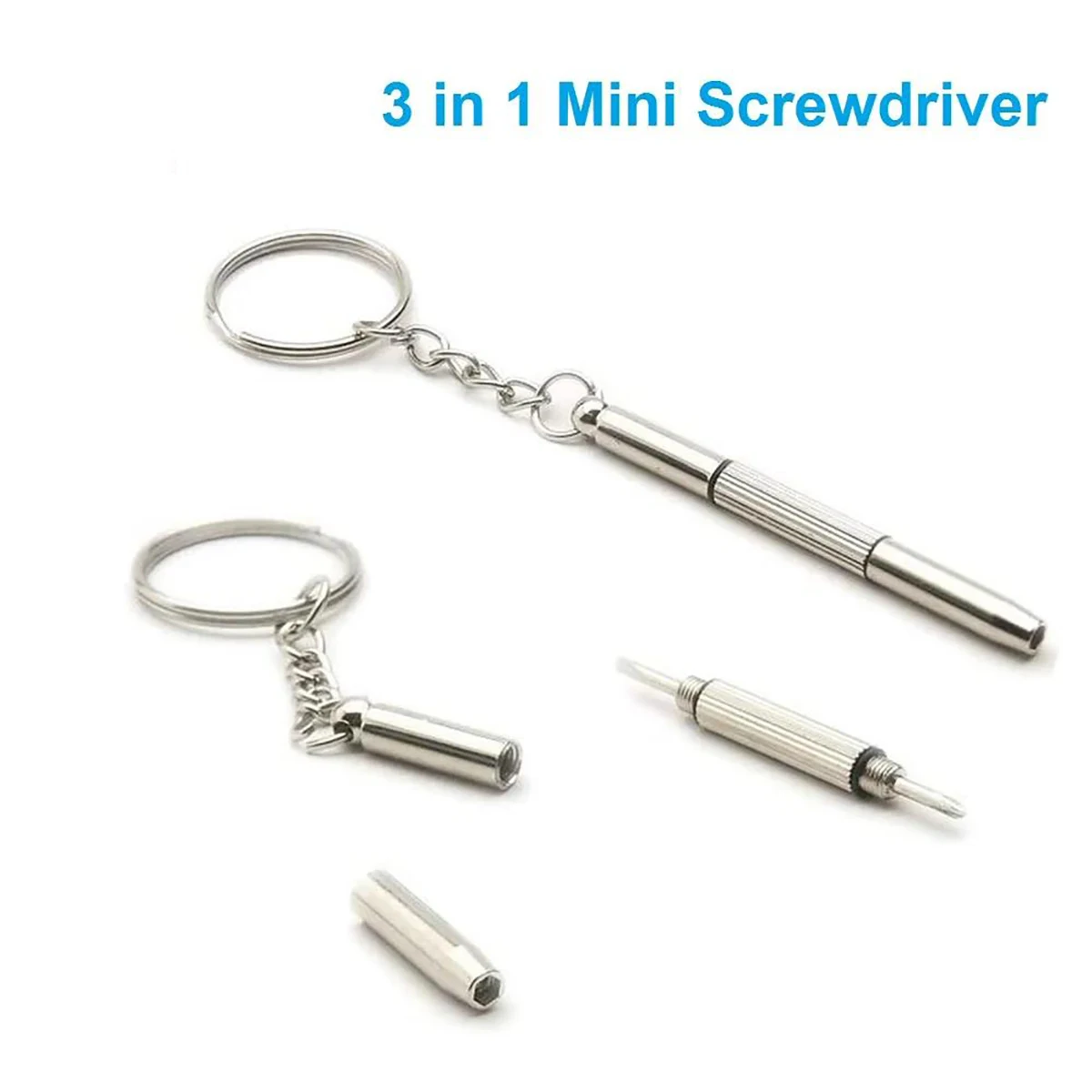 1/2/10pcs Mini 3 in1 Screwdriver Eyeglass Optical Eye Glasses Portable Spectacles Watch Repair Kit Practical Household Hand Tool 2