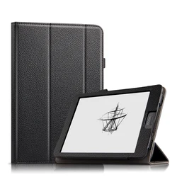 Tri - Fold Stand Cover for 7.8 eReader Handheld Devices (Black)