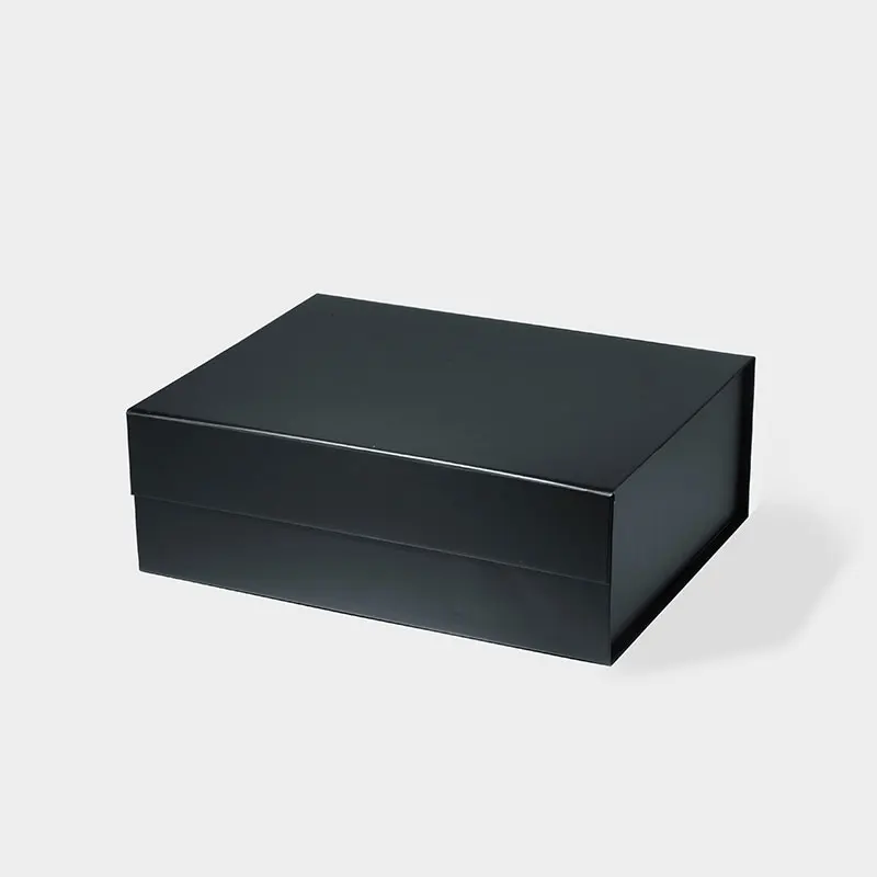 A4 Deep Pearl Silver Magnetic Gift Box - Geotobox