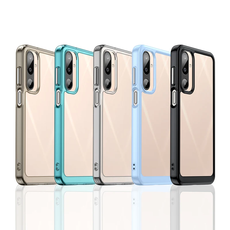 Clear Hard Translucent Phone Bumper Case