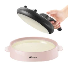 

600W Tortillas Machine Fast Forming Pancake Pan Electric Crepe Machine Heating Roti Maker Cast Iron Frying Bracket for Pancakes