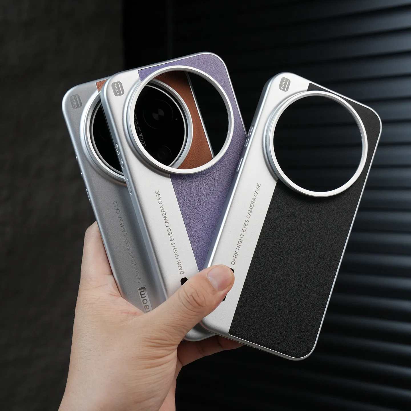 Luxury Hard PC+PU Leather Protective Back Cover