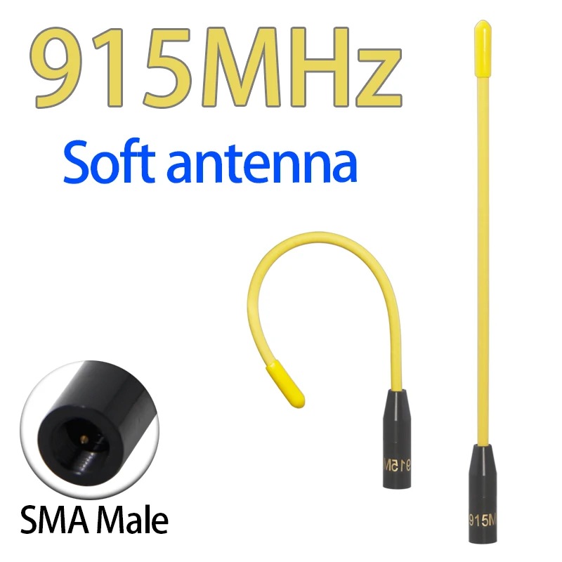LoRa 915MHz 휩 안테나 902-928MHz 906MHz 923MHz 메쉬태스틱 LORA32 ESP32 모듈용 장거리 SMA 타입 옴니 안테나 색상