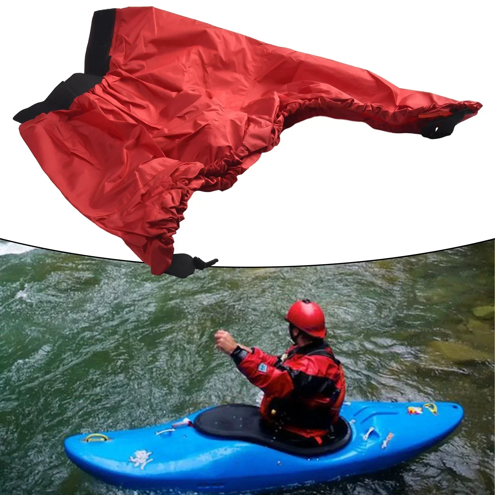 Copertura Per Kayak Universale | Gonna Da Ponte Con Chiusura Regolabile E Rivestimento Impermeabile