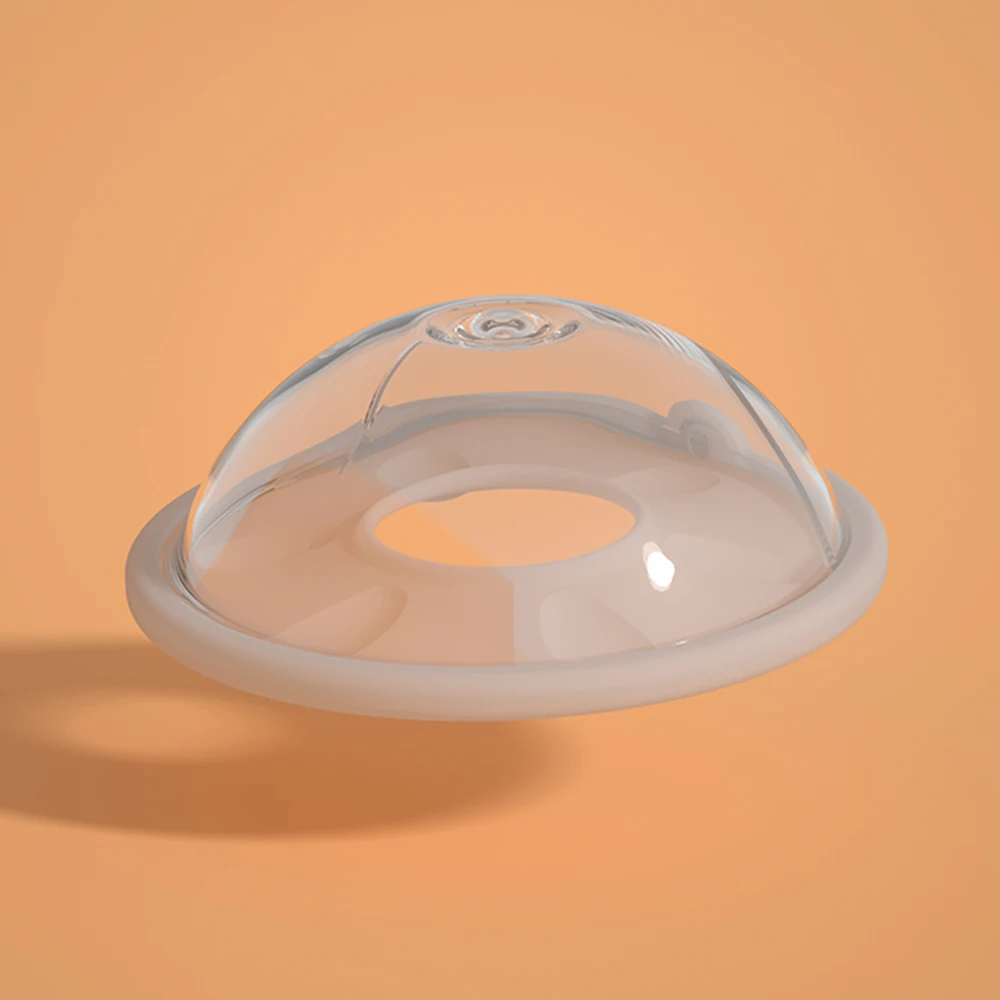 Breast Milk Catcher 2pcs Wearable Milk Saver for Breastfeeding Manual Breastmilk Collector Silicone Breast Shell Milk Catcher