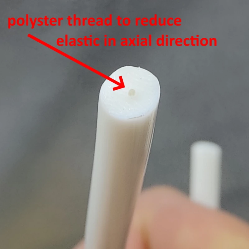 Jump Rope PVC Backup Rope WITH POLYSTER CORE THREAD Inside Accessories Change With Clamps
