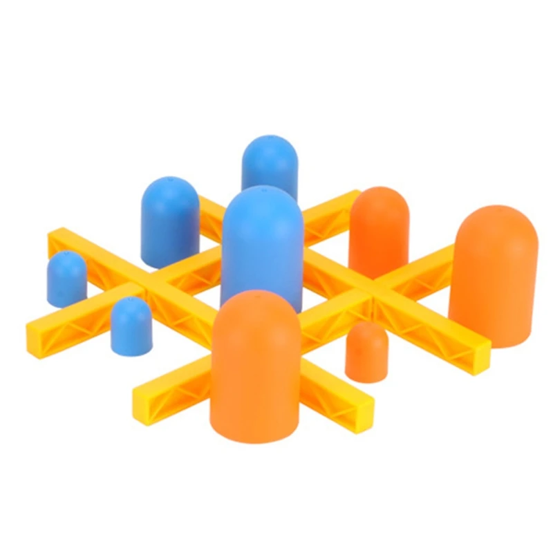 HOVCEH Tic Tac Toe Spiel, 2 Spieler Brettspiele, Big Eat Small Game Eltern  Kind Interaktion Kinder Spiele, Klassisches Familien Brettspiel