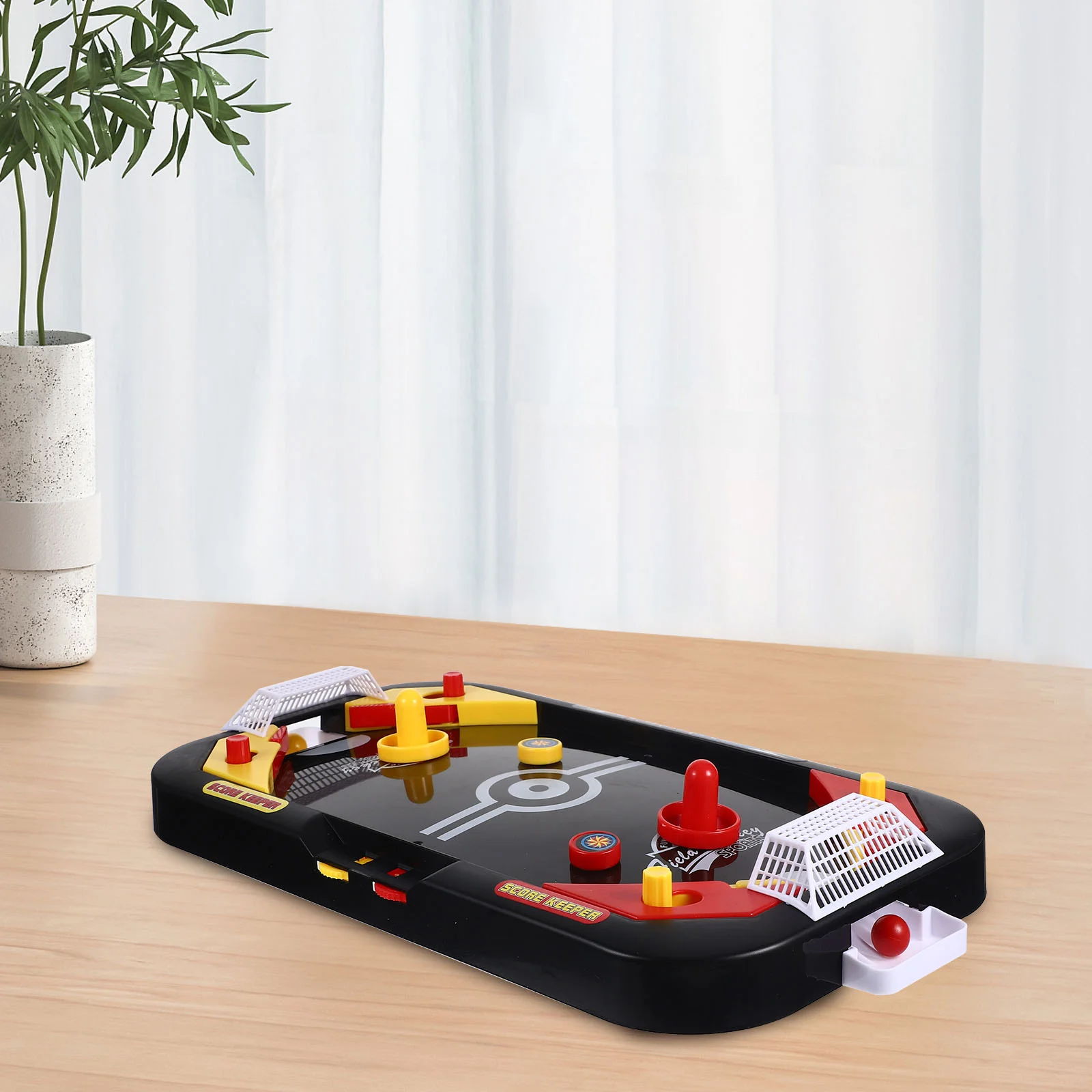 

Table Ice Hockey Mini Table Game competition Parent-child Interactive Hockey Competition for Two Educational Plaything