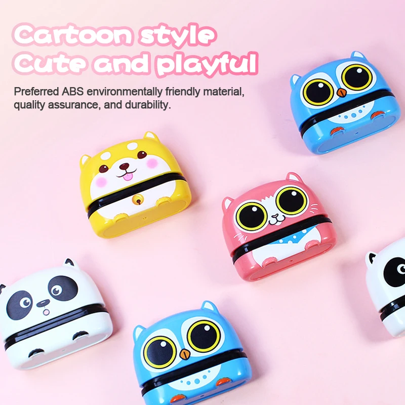 baby name stamp waterproof name Seal kindergarten Preparation admission schoolbag school uniform label cute Pet Seal