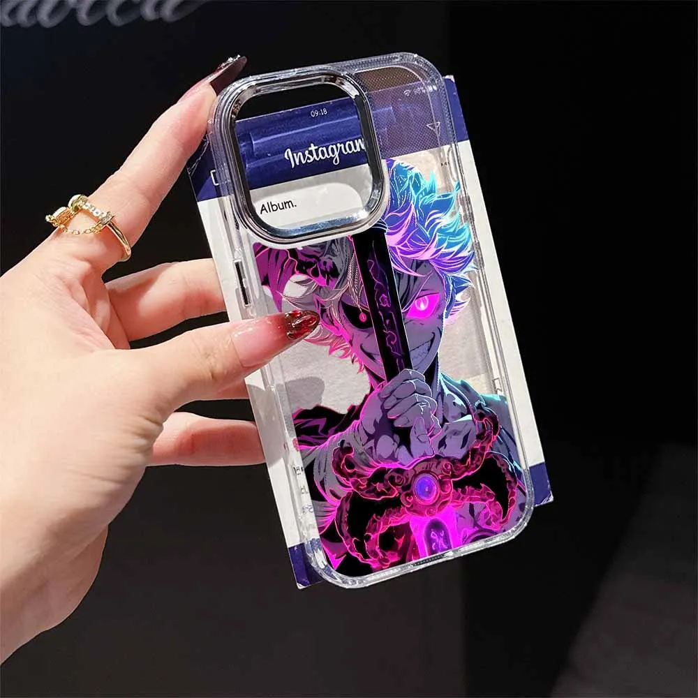 Black Clover Anime Soft Phone Case