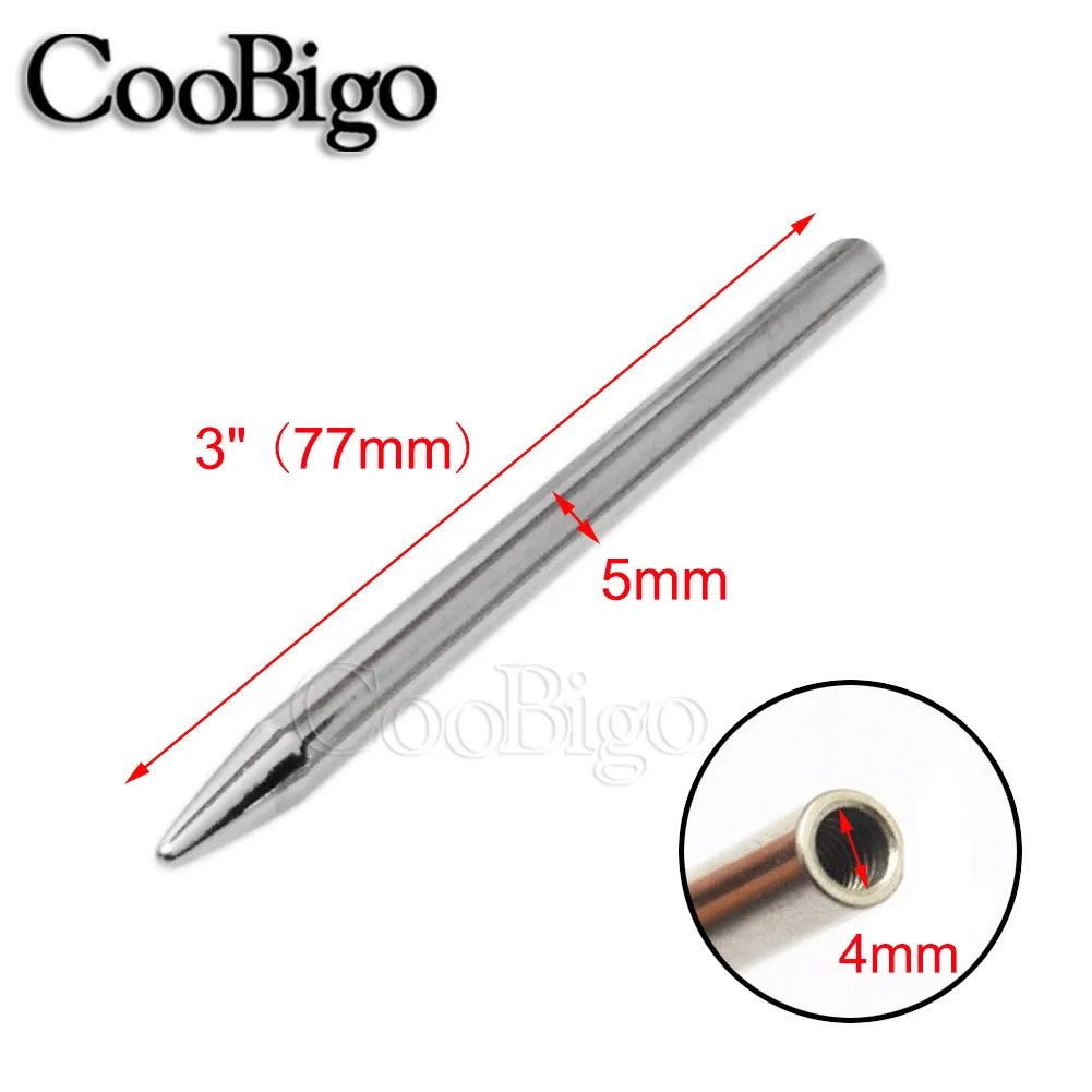 1pcs 3.5Aluminum Paracord Needle With Screw Thread Shaft Tip Stiching Needle  Fid for Pracord Bracelet