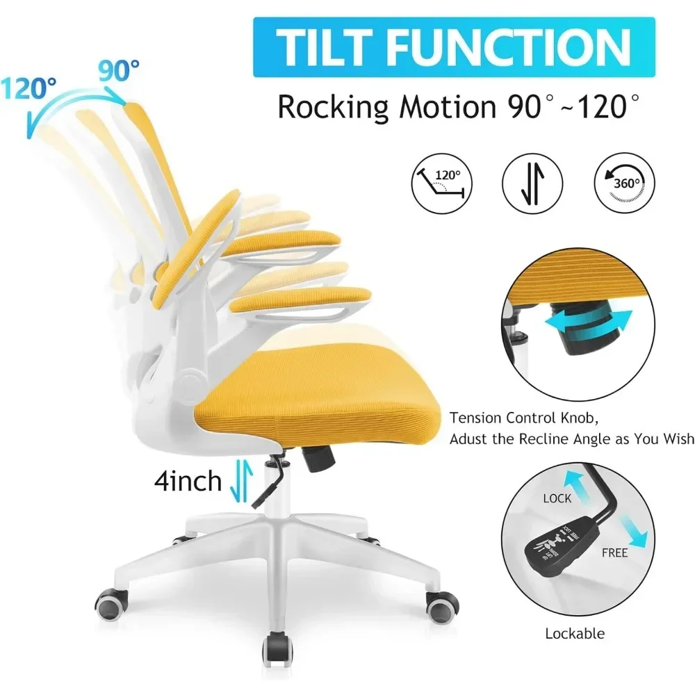 KERDOM High Back Ergonomic Office Chair with Lumbar Support