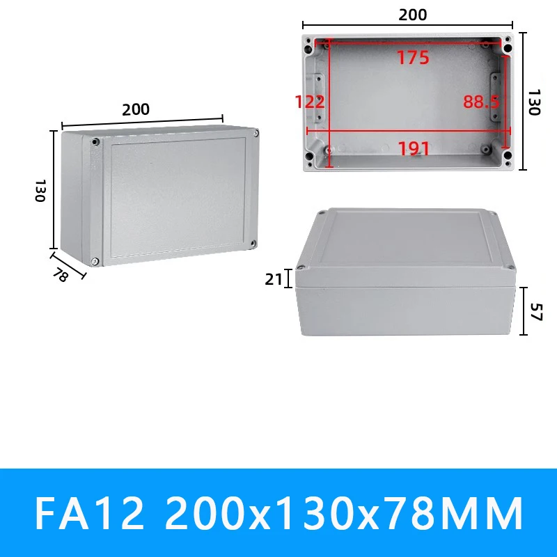FA12 200x130x80mm