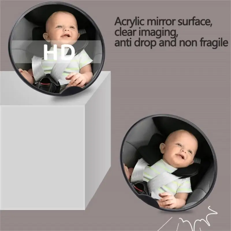 23GD Lightweight Shatterproof Glass Convenient Rear Views Glass Practical Car