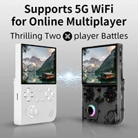 Console de jeu portable ANBERNIC RG40XXV, écran IPS 4'', joystick, effet d'éclairage RGB, sortie vidéo RG 40XXV, lecture d'e-book, streaming MP4, cadeau 6