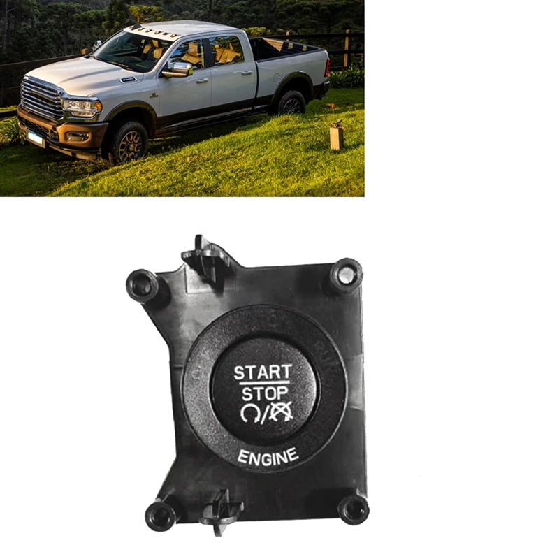 

Car Engine Switch Ignition Push Button 1UW38DX9AB 6CK46DX9AC For Dodge RAM 1500 2500 3500 2013-2022 Car Accessories