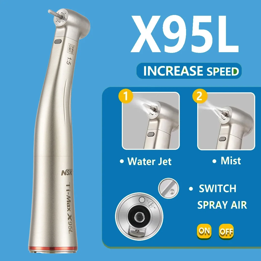 5倍速コントラ　NSK Ti-Max Z95L 5倍速コントラ NSK®歯科用5倍速コントラアングルTi-Max X95L（ライト付