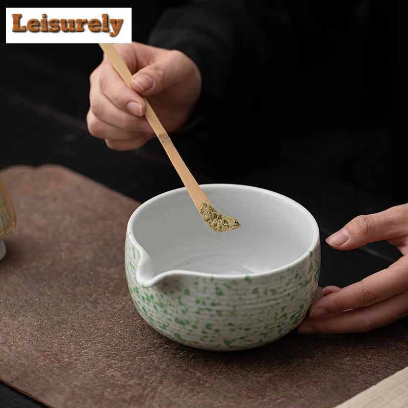 Creative Starry Sky Dot Tea Set Complete Set Japanese Matcha Whisk Set Kit Tea Brush Stand Tea Ordering Tools Kitchen Supplies