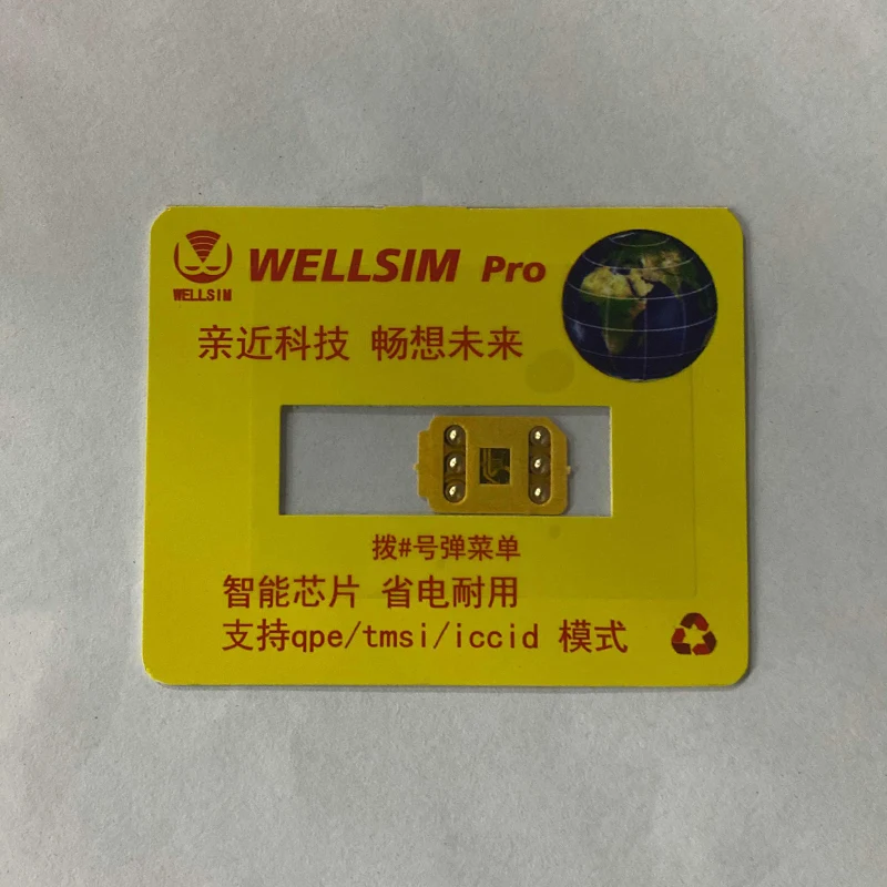 새로운 고품질 최신 웰심(Well Sim) 6S/SE/7/8/X/XR/XSM/11/12PM/13/14PM용