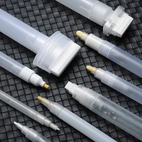 Empty Pen Rod Graffiti Pen Liquid Marker Plastic Rod Liquid Chalk Paint Pen Tube Paint Pen Accessories Refillable ink Pen Rod 1