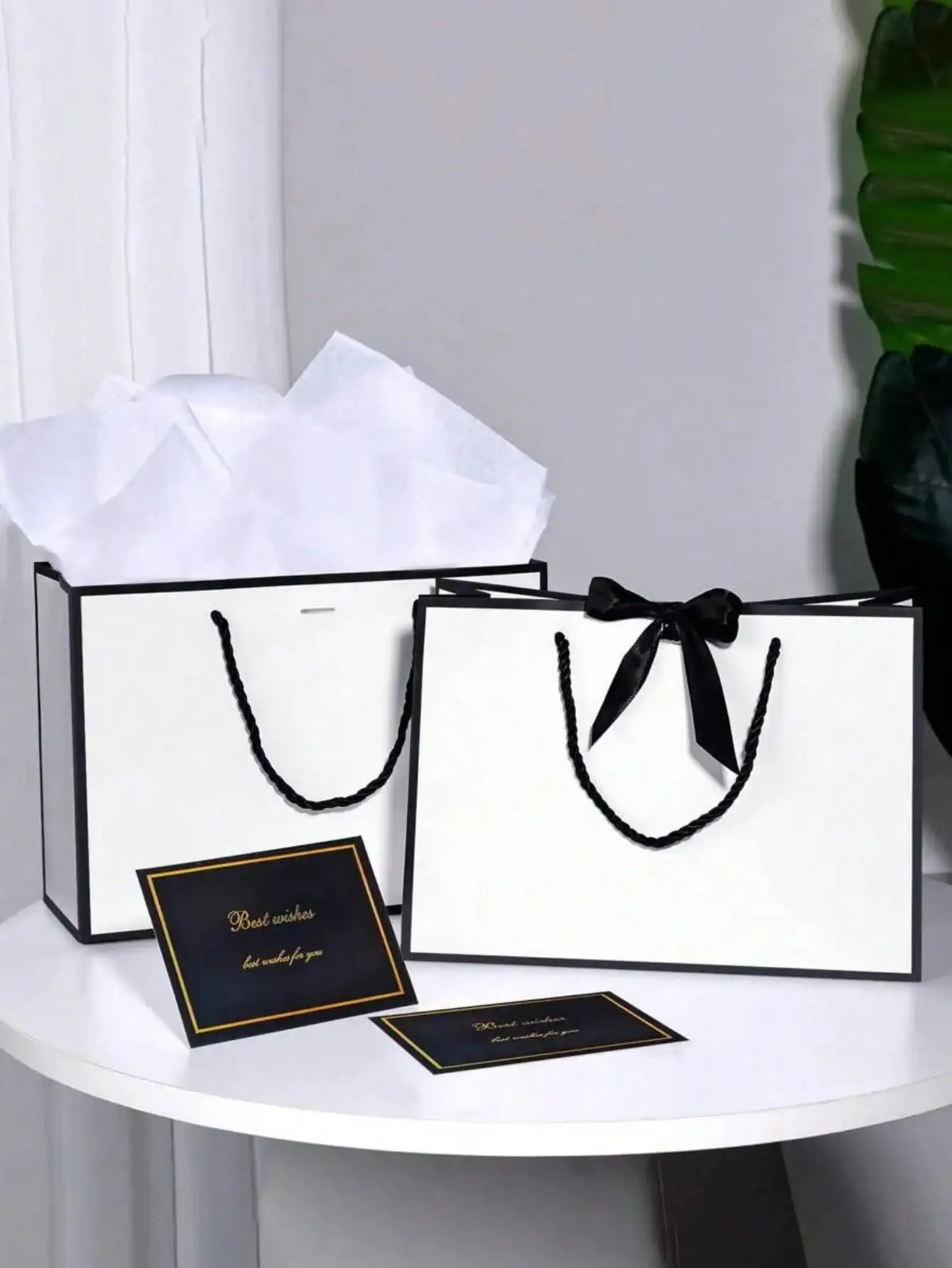 1pc large paper gift bag(Excluding decorative paper and cards)- Valentine's Day gift bag - portable gift bag with handle 5