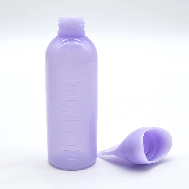 3 Color Salon Hair Oil Applicator Bottle Professional Hairdressing Dyeing Comb Bottles Barbershop Hairdresser Coloring Supplies 4