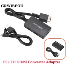 

PS2 to HDMI-compatible Converter Adapter HD Link Cable for PS1/2/3 Support HDMI-compatible 1080P 720P Output PS2 TO HD Adapter
