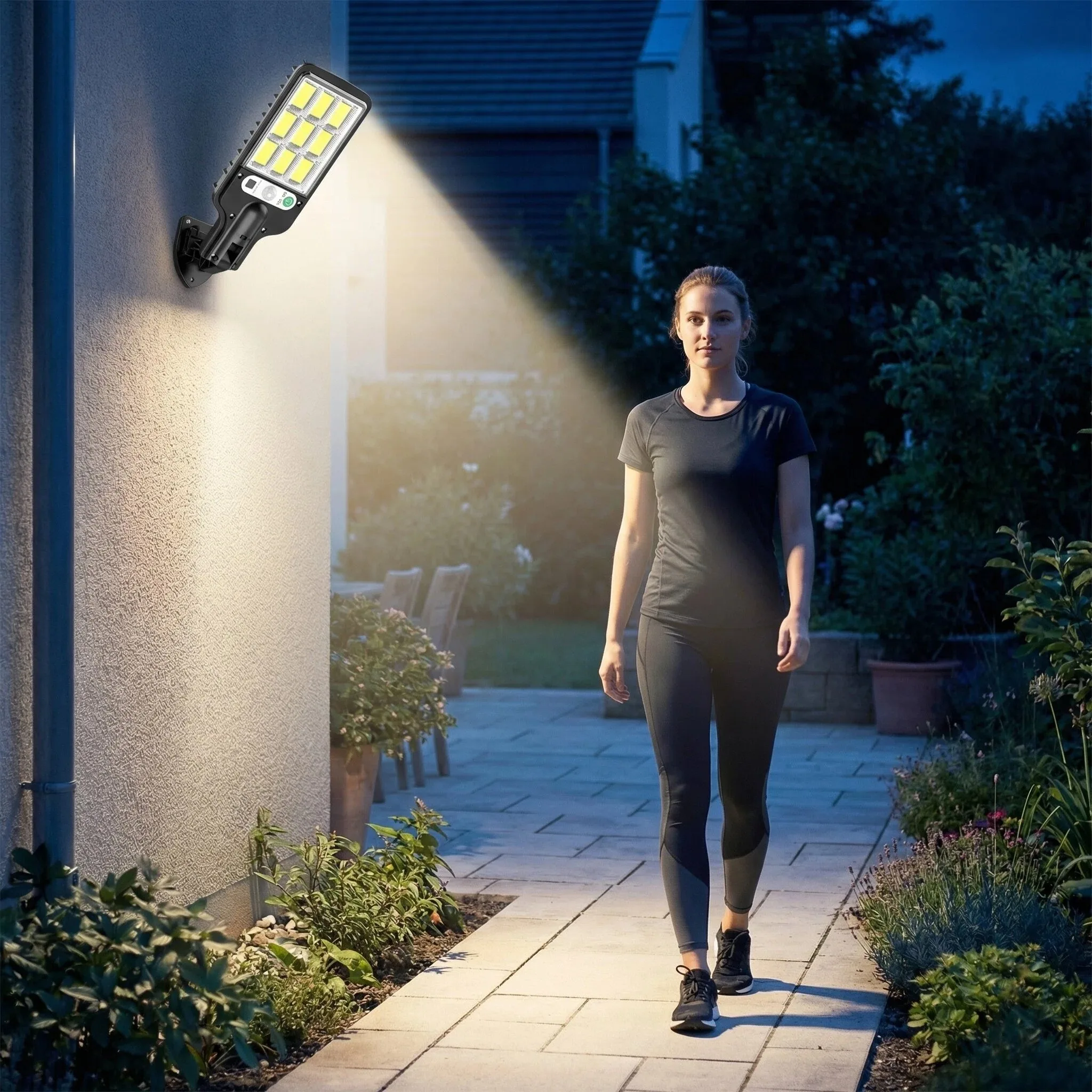 Solar Motion Sensor Wall Lights 5