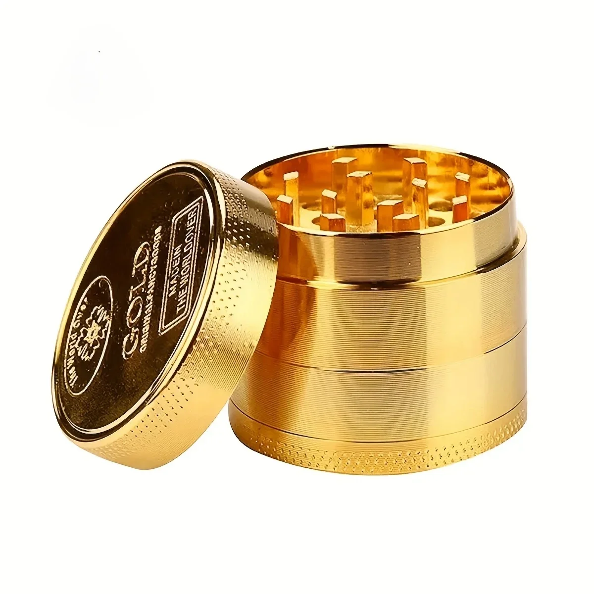 40mm 4-Layer Zinc Alloy Herbal Herb Tobacco Grinders for Smoking Metal Tobacco Cutting Pipe Accessories Pipes Herb Mills