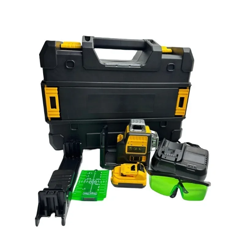 Description Picture 2 of item12 Line Green Laser Level Professional Self-leveling Laser Levels 3D High-precision Infrared Wall Sticking Measure Instruments