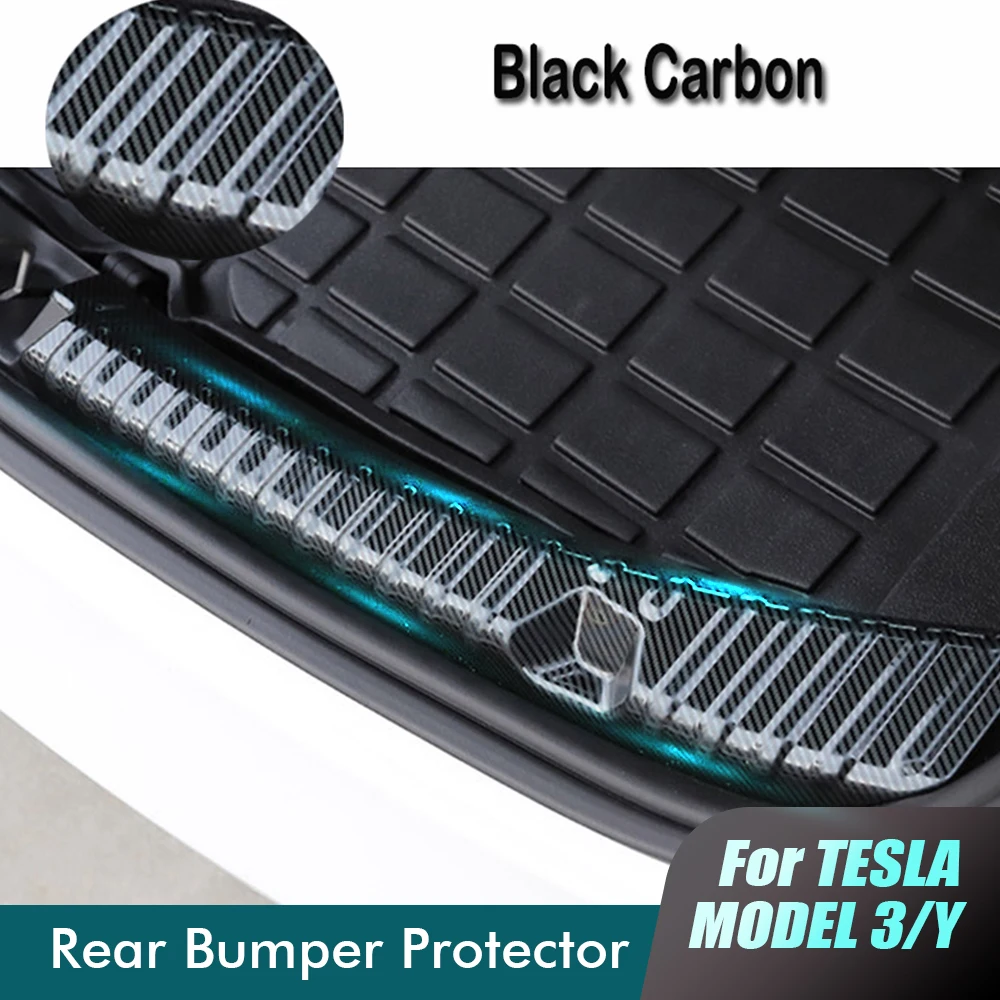 Tesla Bumper Covers For Model 3 Model Y Inner Rear Bumper Guard Plate