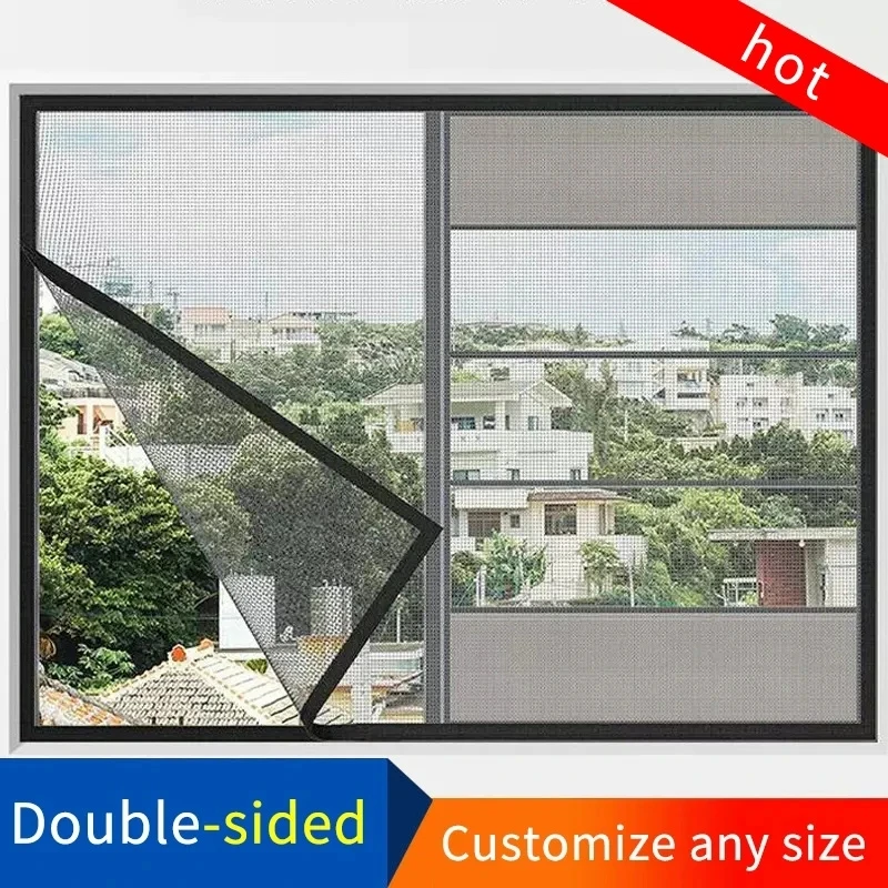 Self-adhesive-Mosquito-Screen-Window-Mesh-Summer-Insect-Proof-Door ...
