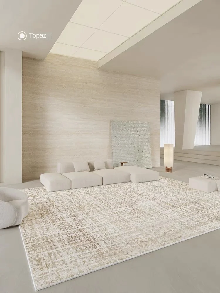 VIKAlA Modern Minimalist Light Luxury Home Carpet Study Absorbent Non-slip Carpet Living Room Fully Covered Sofa