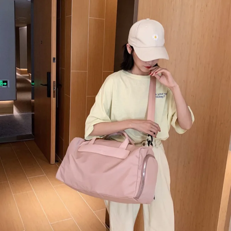 Large Capacity Portable Handbag 2024 New Leisure Fitness Sports Travel Bag Fashion Storage Fitness Multicolour High Quality