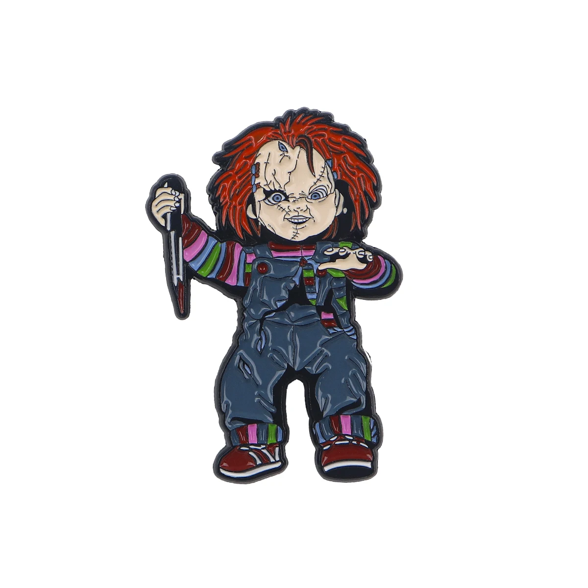 Spooky Enamel Pin Collection: Metal Brooch for Clothing & Accessories