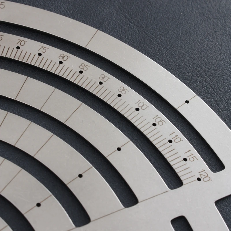 ステンレス漫画 ステンレス鋼の描画テンプレート,特大の定規,曲線プレート,金属