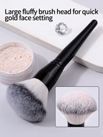 1 pcs Bestselling profession makeup tools Powder brush Super soft large fluffy Loose powder brush Blush brush does 2