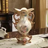 European Deluxe Palace Resin Vase Decoration Wood Decoration Home Decoration Crafts Marriage Gift Wedding home decor 4