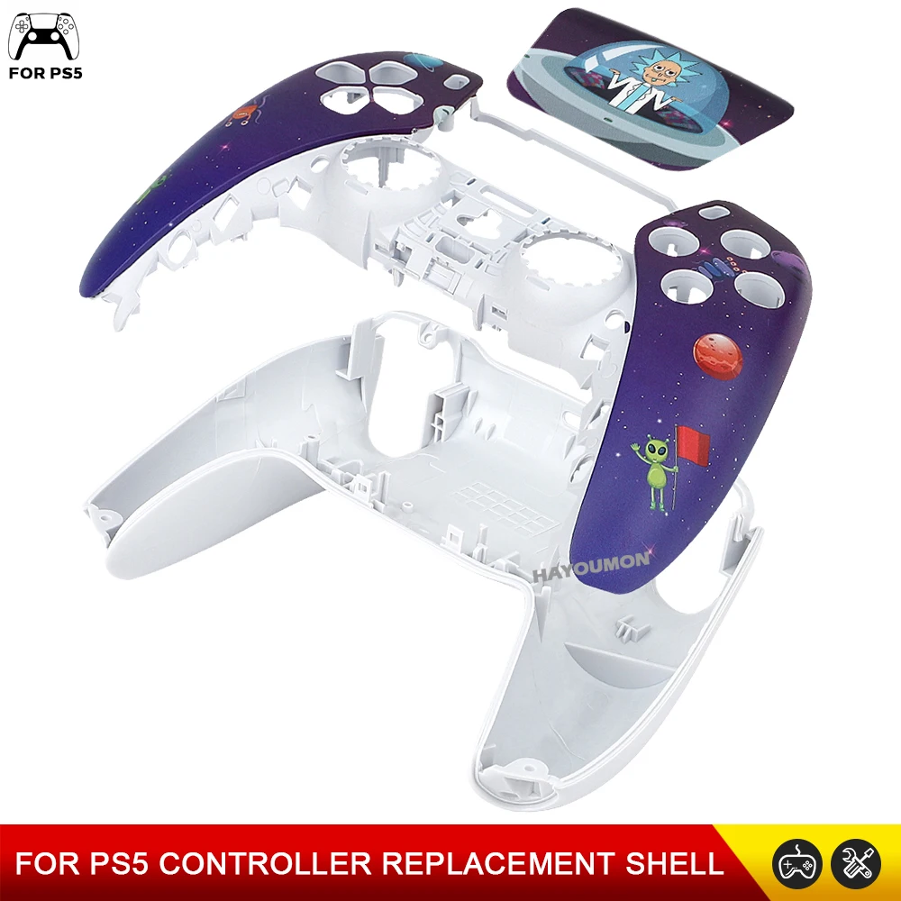 New Limited For PS5 Controller Shell Touchpad Gamepad Cover Replacement Front Back Plate Handle Case for BDM-010/020/030/040/050 S3956ae902aa9489c97c3648215a3b075w