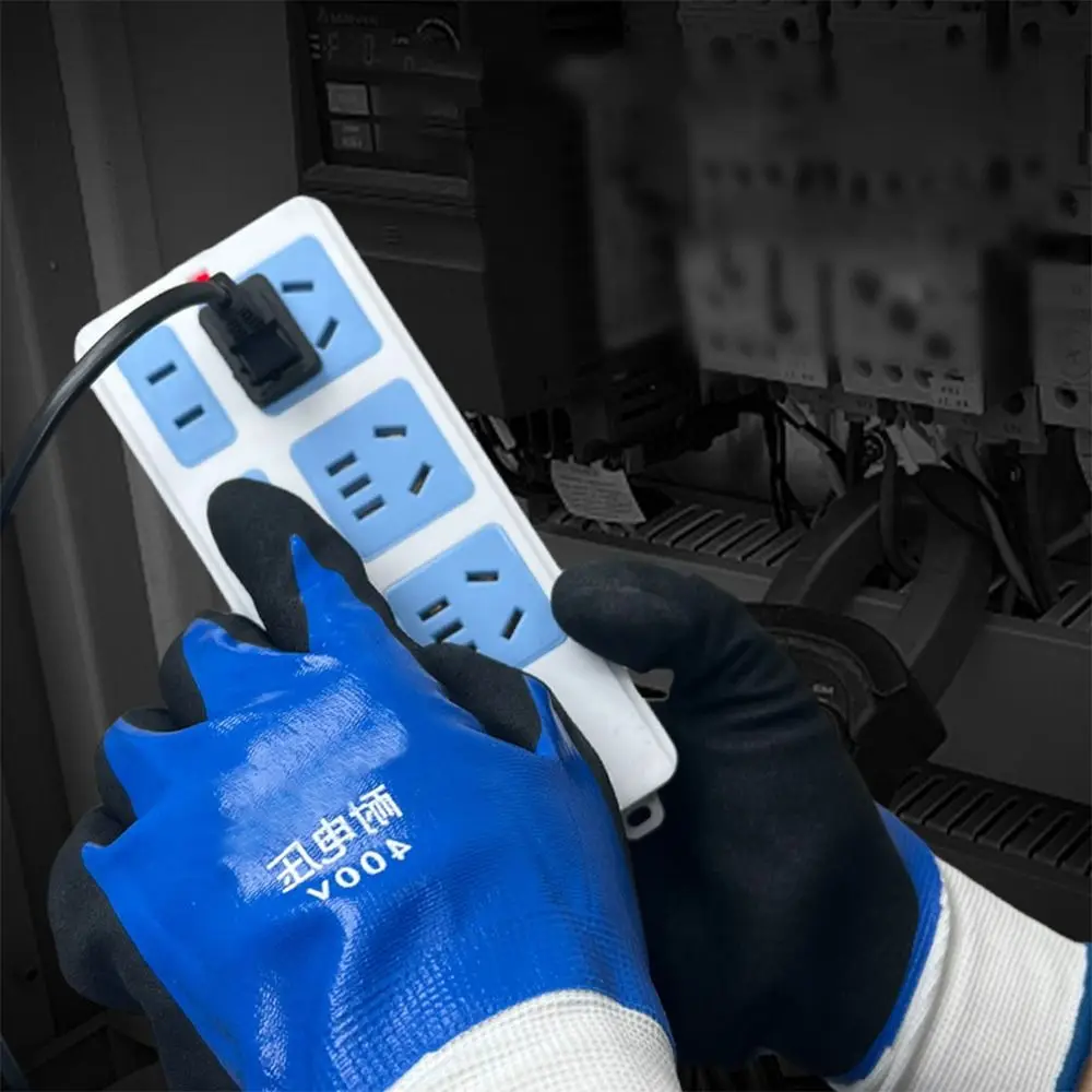 Blue Electrician Insulating Gloves 4