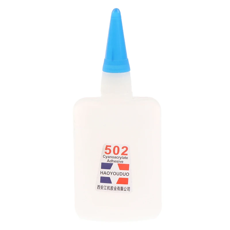 

50G Quick-drying Super Glue 502 Instant Strong Adhesive Toys Crafts Shoes Paper Wood Plastic Fast Repairing Glue Universal