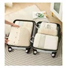 Breathable Mesh Travel Essentials, Packaging Cube, Hand Luggage Organizer, Compression Packaging, Lightweight, 8Pcs Set, 0280A 4