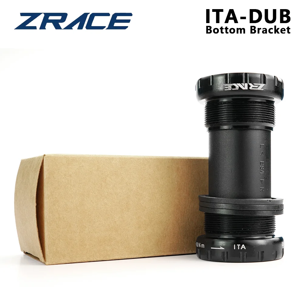 Movimento Centrale ZRACE ITA-DUB con Filettatura Italiana ITA 68/70mm Compatibile DUB per Bici da Corsa e MTB Nero - immagine 5