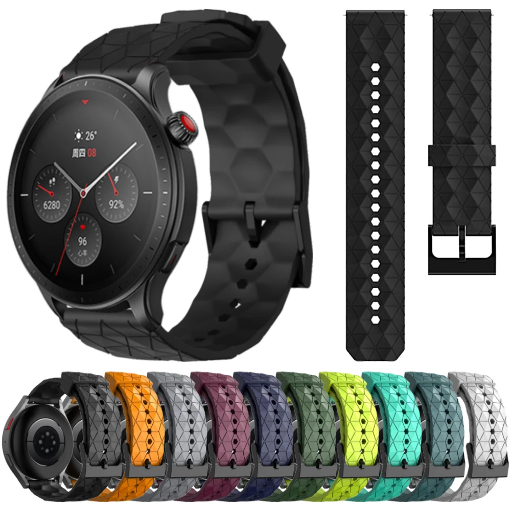 Amazfit Active 2 Silikon Sport Uhrenband Armband Für Huami Amazfit GTR 4 3 2 Pace GTS 4 3 2 Bip Amazfit Gts 3 Armband