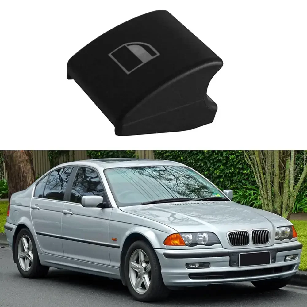 

Car Glass Switch Button Cover For BMW 3 Series E46 97-20 61318381514 L Or R Window Button Replacements Repair Button Cover